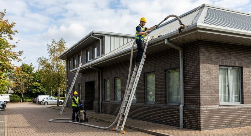 Commercial Gutter Maintenance in Mcdonough, GA