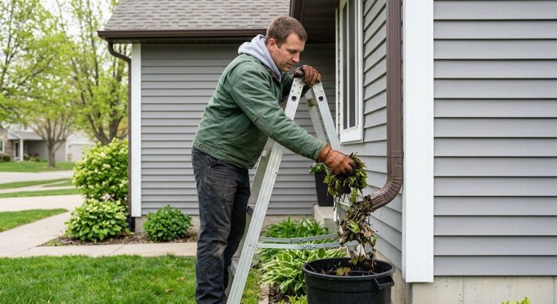 Downspout Snaking in Monmouth County, NJ